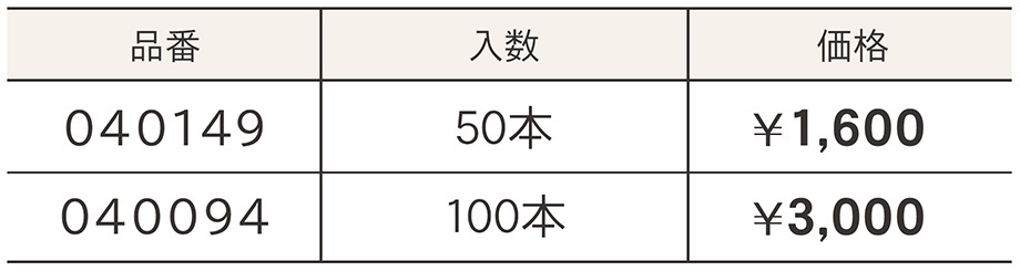 価格表