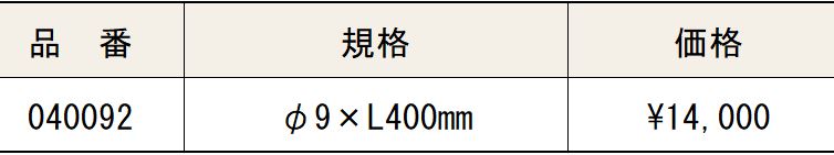 価格表