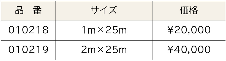 価格表