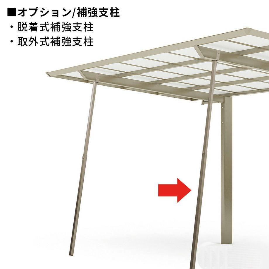 カーポート】モダンポートタイラー 基本セット H22柱 屋根材:熱線遮断 カーポート】モダンポートタイラー 基本セット H22柱 屋根材:熱線遮断